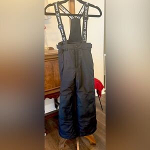 Kamik kids snow ski bibs size 10 black